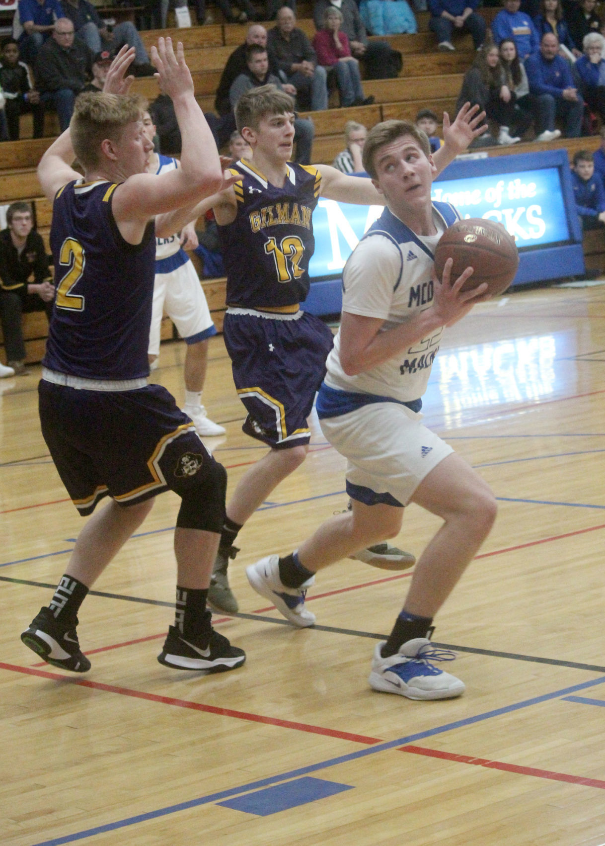 Gilman at McDonell boys basketball 3-1-19